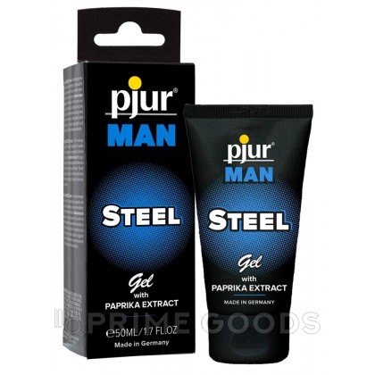 Pjur Man Steel Возбуждающий гель 50мл от sex shop primegoods