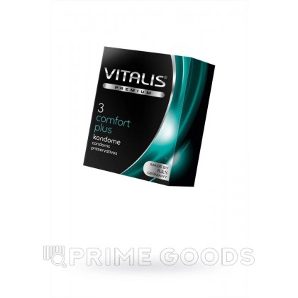 VITALIS №3 Comfort+ Презервативы анатомической формы от sex shop primegoods