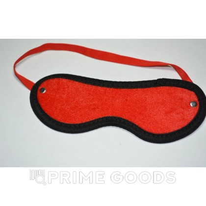 Набор для БДСМ игр, 9 предметов, черно-красный от sex shop primegoods фото 7