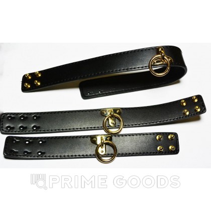 Набор LUX BDSM, 8 предметов, черный от sex shop primegoods