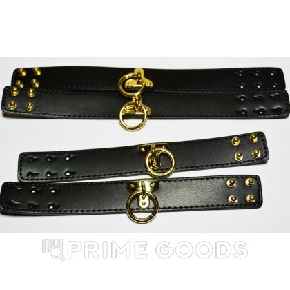 Набор LUX BDSM, 8 предметов, черный от sex shop primegoods фото 8