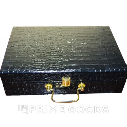 Набор LUX BDSM, 8 предметов, черный от sex shop primegoods фото 3