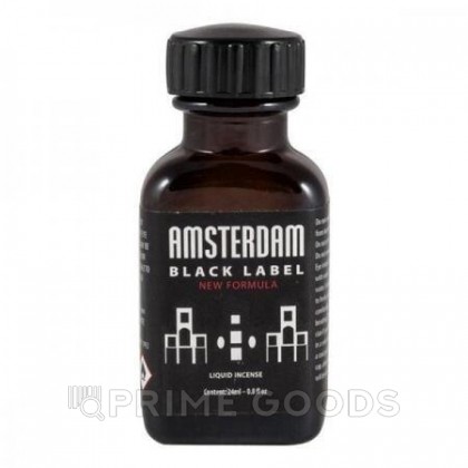 Попперс Amsterdam Black 24 мл. (Люксембург) от sex shop primegoods