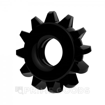 Эрекционное кольцо черное (4.5*1.6) от sex shop primegoods фото 2