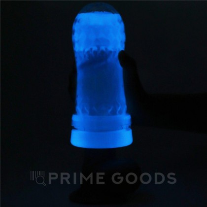 Мастурбатор мужской Lovetoy Pocketed Lumino Play, светящийся, 20,5х8 см от sex shop primegoods фото 8
