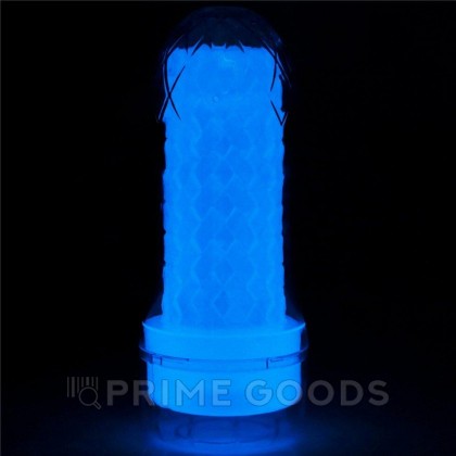 Мастурбатор мужской Lovetoy Pocketed Lumino Play, светящийся, 20,5х8 см от sex shop primegoods фото 6