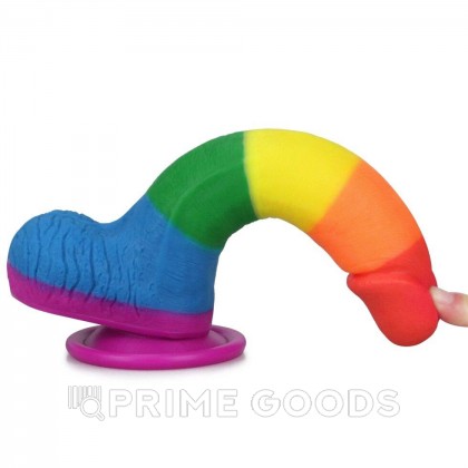 Фаллоимитатор цветной Prider на присоске (15,5*4) от sex shop primegoods фото 5