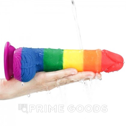 Фаллоимитатор цветной Prider на присоске (15,5*4) от sex shop primegoods фото 9