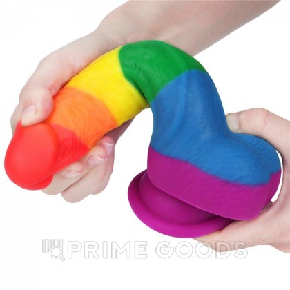 Фаллоимитатор цветной Prider на присоске (20,5*4) от sex shop primegoods фото 6