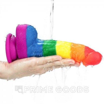 Фаллоимитатор цветной Prider на присоске (20,5*4) от sex shop primegoods фото 9
