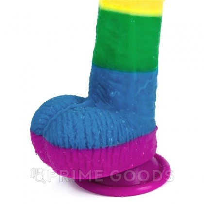 Фаллоимитатор цветной Prider на присоске (22,5*4) от sex shop primegoods фото 6