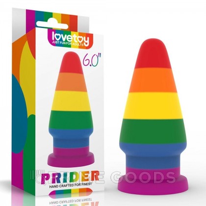 Анальный плаг Prider (15,5*6,5) от sex shop primegoods