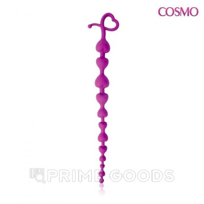 Анальная цепочка, фиолетовая (28 см) от sex shop primegoods фото 3