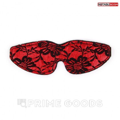 Маска на глаза NoTabu (красный) от sex shop primegoods
