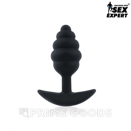 Анальная втулка с шариками «Anal pleasure» (7,5*3,4) от sex shop primegoods фото 2