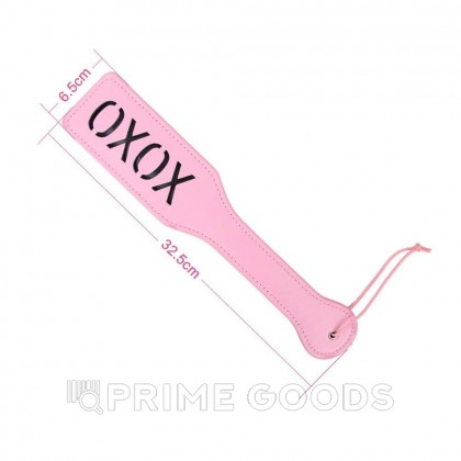 Паддл XOXO pink от sex shop primegoods фото 4