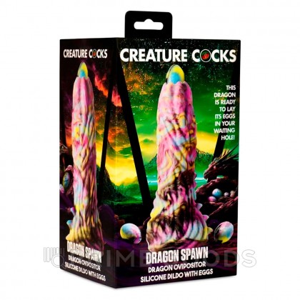 Фаллоимитатор Dragon Spawn Ovipositor Dildo w/ Eggs от sex shop primegoods фото 5