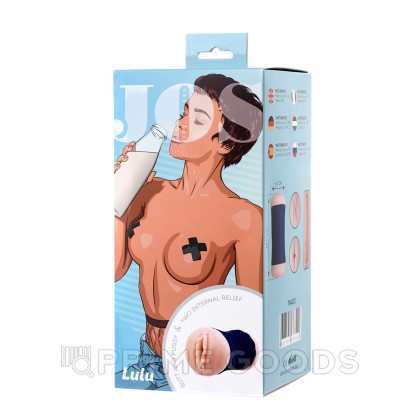 Мастурбатор двухсторонний JOS LULU (14,5 см.) от sex shop primegoods фото 7