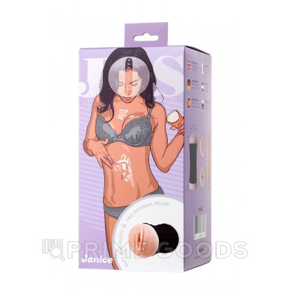 Мастурбатор двусторонний JOS JANICE (14,5 см.) от sex shop primegoods фото 7
