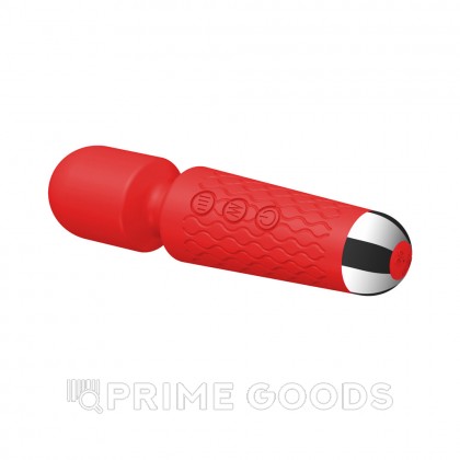 Wand-вибромассажер, красный от sex shop primegoods фото 5