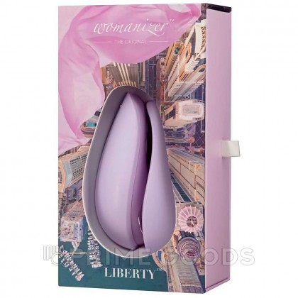 Стимулятор клитора бесконтактный Womanizer Liberty, сиреневый от sex shop primegoods фото 6