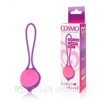 Вагинальный шарик Cosmo, фиолетовый (D 34) от sex shop primegoods
