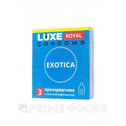Презервативы LUXE ROYAL Exotica (3 шт.) от sex shop primegoods