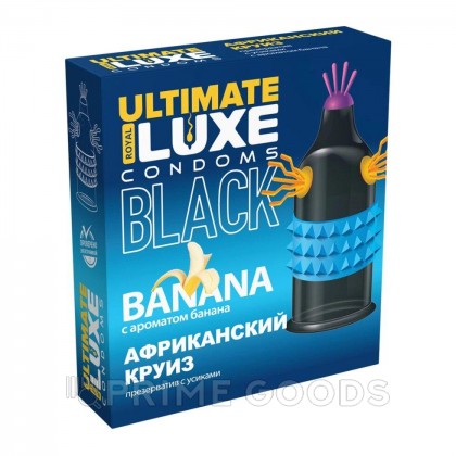 Презерватив LUXE BLACK ULTIMATE Африканский круиз (БАНАН) 1 шт. от sex shop primegoods