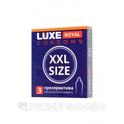 Презервативы LUXE ROYAL XXL Size 3шт. от sex shop primegoods