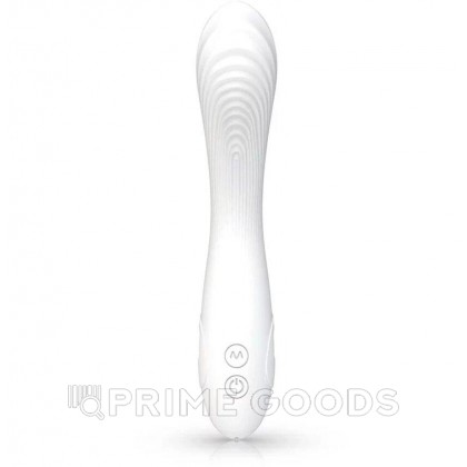Гибкий, изгибающийся вибратор для точки G - DryWell G-Spot, белый от sex shop primegoods фото 4