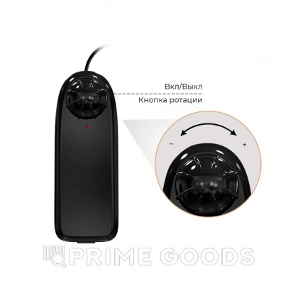 Фаллоимитатор с ротацией и пультом управления Barbara (17×3,7 см) от sex shop primegoods фото 8
