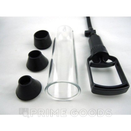Вакуумная помпа с набором насадок Penis pump от sex shop primegoods фото 9