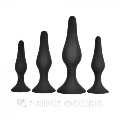 Набор анальных пробок V-fANTASY (4 шт.) от sex shop primegoods фото 5