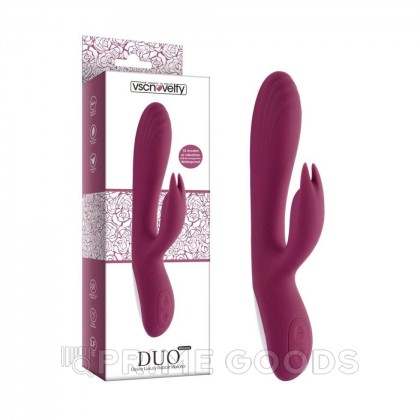 Вибратор с клиторальной стимуляцией Desire Luxury Duo от sex shop primegoods