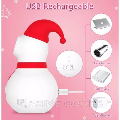 Стимулятор клитора Christmas Snowman от sex shop primegoods фото 6