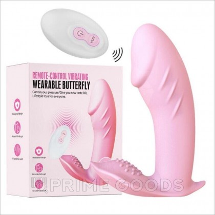 Стимулятор точки G с пультом ДУ розовый от sex shop primegoods
