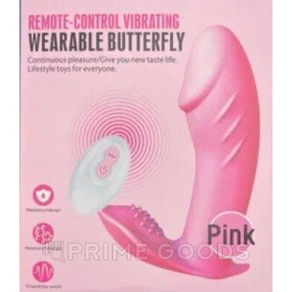 Стимулятор точки G с пультом ДУ розовый от sex shop primegoods фото 3
