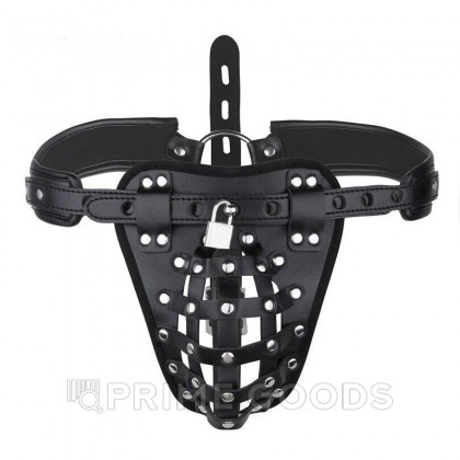 Трусы с ремнями и замком 