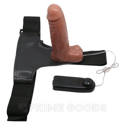 Страпон с вибрацией и пультом управления Passionate harness (16*4) от sex shop primegoods фото 9