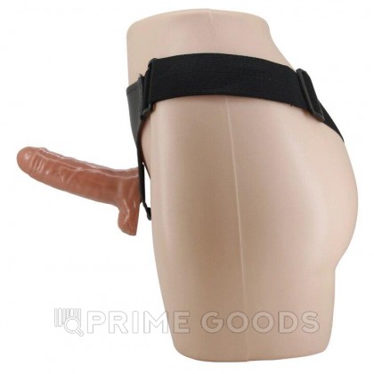 Двойной страпон с вибрацией и пультом управления Passionate harness от sex shop primegoods фото 9