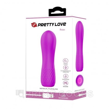 Мини вибратор перезаряжаемый Beau (11,9 см.) от sex shop primegoods