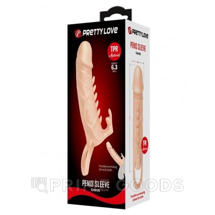 Насадка на пенис с кольцом Emmit от sex shop primegoods