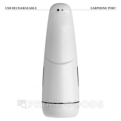 Многофункциональный мастурбатор с вибрацией и подогревом Marrisa от sex shop primegoods фото 8