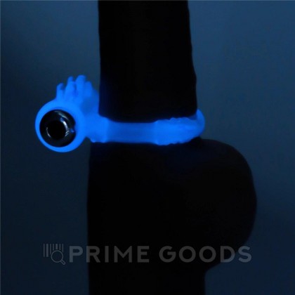 Эрекционное кольцо с вибрацией Lumino Play (светится в темноте) от sex shop primegoods фото 2