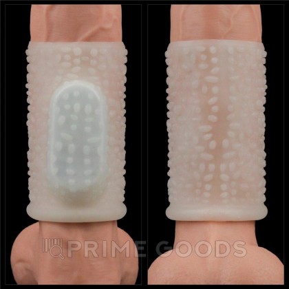 Насадка на пенис с вибрацией Drip Knights Ring  (10*3,7) от sex shop primegoods фото 3
