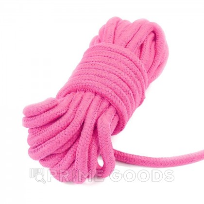 Верёвка для бондажа - 10 м. (розовая) от sex shop primegoods фото 5