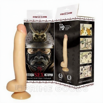 Реалистичный фаллоимитатор Джага-Джага Самурай, 25×5 см от sex shop primegoods фото 2
