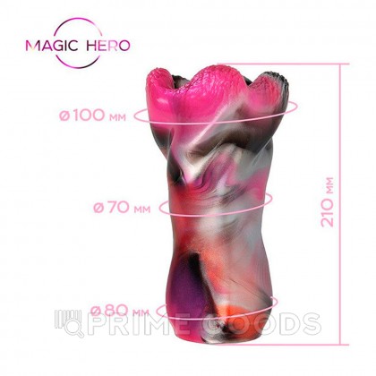 Мастурбатор Magic hero разноцветный, 21 см от sex shop primegoods фото 2