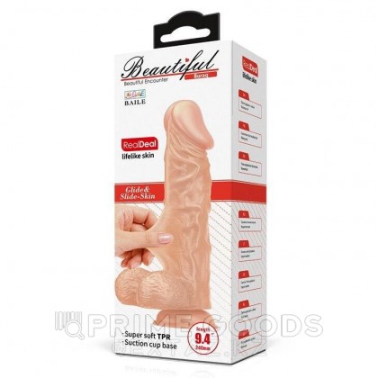 Реалистичный фаллоимитатор Beautiful Buraq (18×5 см) от sex shop primegoods фото 2