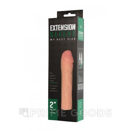 Насадка-удлинитель Extension sleeve (17*4,5) от sex shop primegoods фото 2